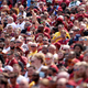 A crowd of wide-eyed and unsuspecting fans at Sunday’s Football Team - Chargers game.